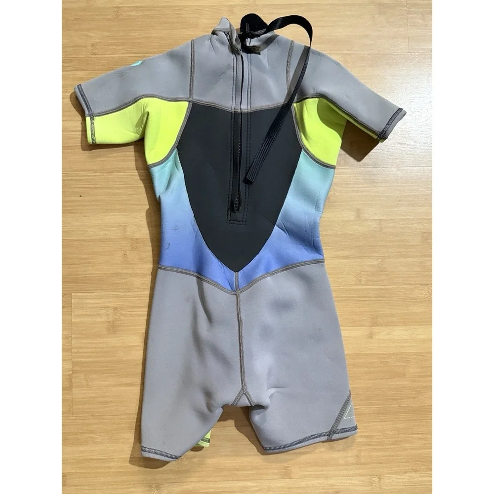 Roxy Syncro Kids Shorty Wetsuit Size‎ 8 2/2